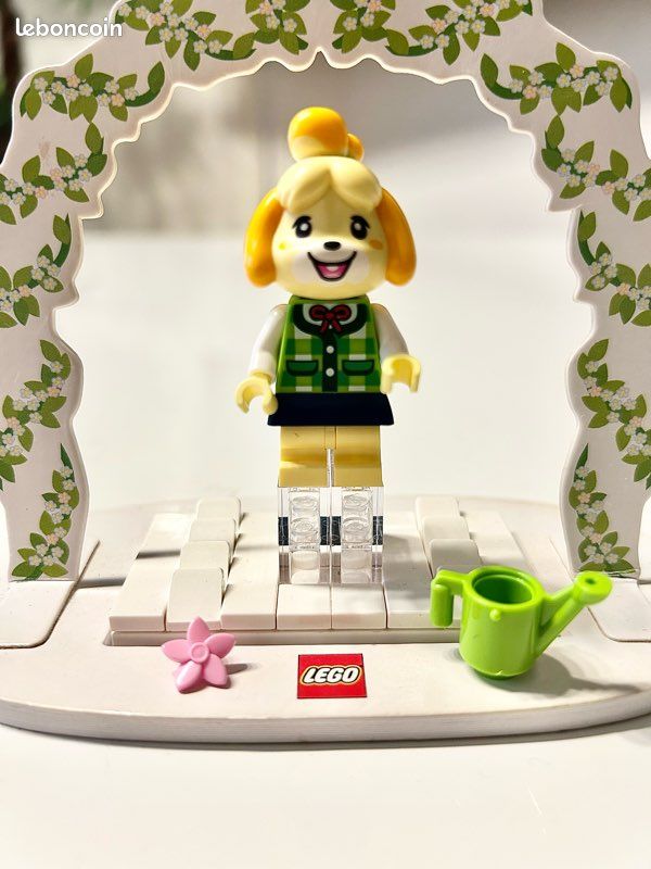 LEGO Animal Crossing - Figurine Marie (Isabelle) - ani003 - Complet (image 5)