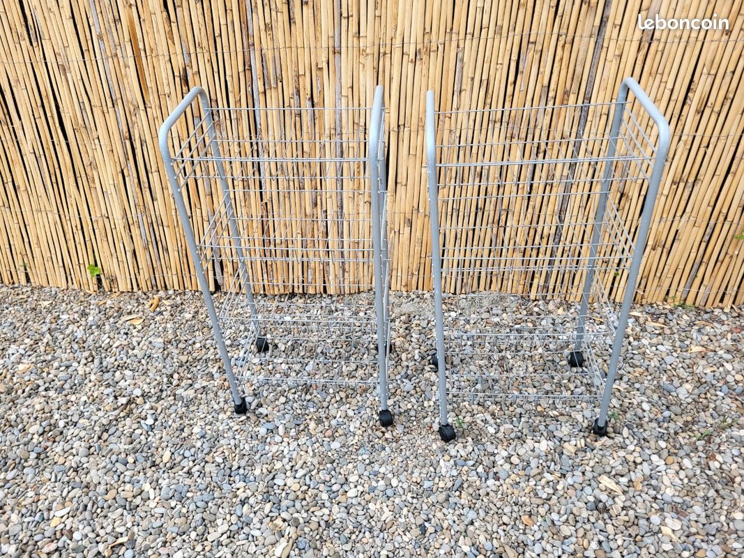 Chariot de rangement sur roulettes (image 1)