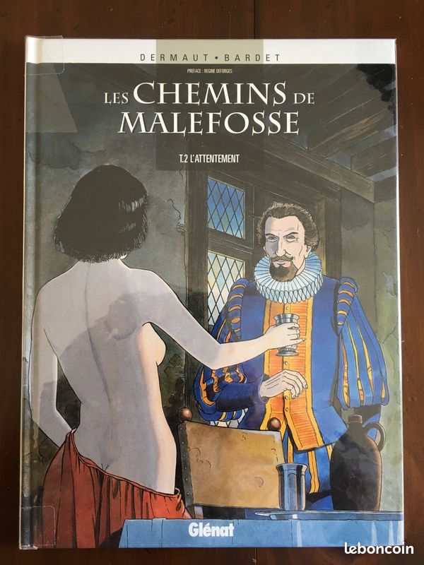 Bd "Les chemins de Malefosse" T2 en DL 09/1997 état neuf (image 1)