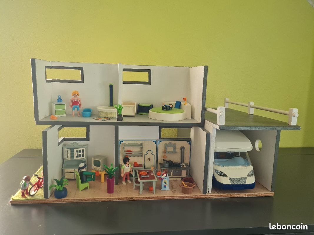 Maison playmobil avec camping car (image 2)