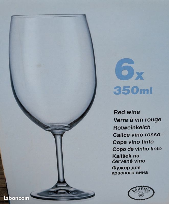 6 verres à vin (image 7)