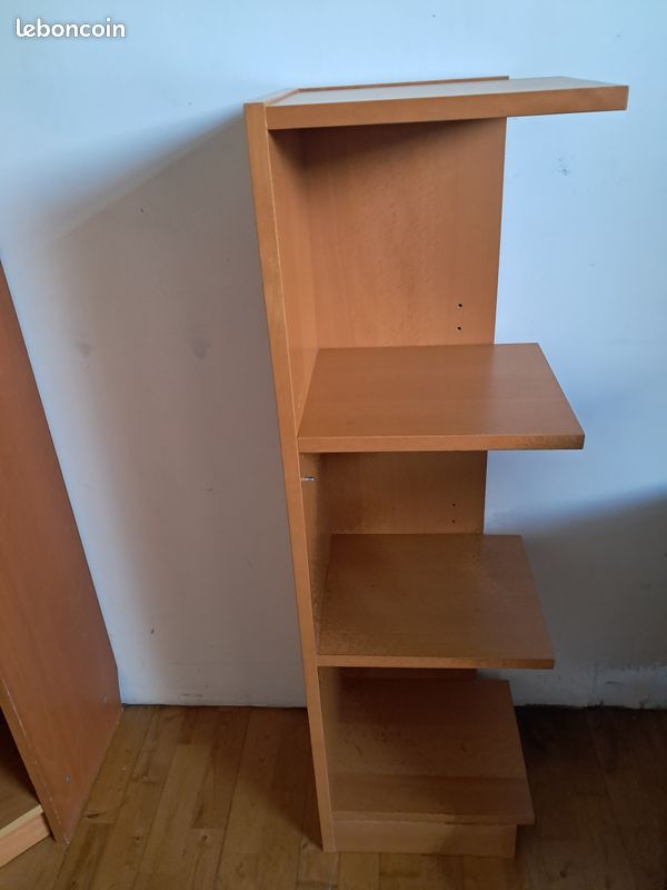 Meubles , 1 angle , 2 etageres , bon état, vend le lot (image 2)