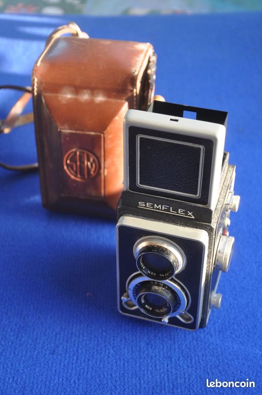 VEND APPAREIL PHOTOS Français SEM SEMFLEX 6X6 Optique Angénieux F3.5 75