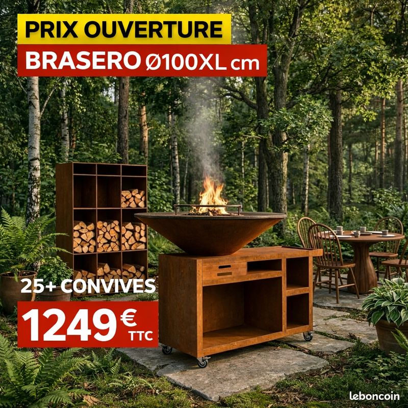 💥 Brasero Corten Fin De Série (image 4)
