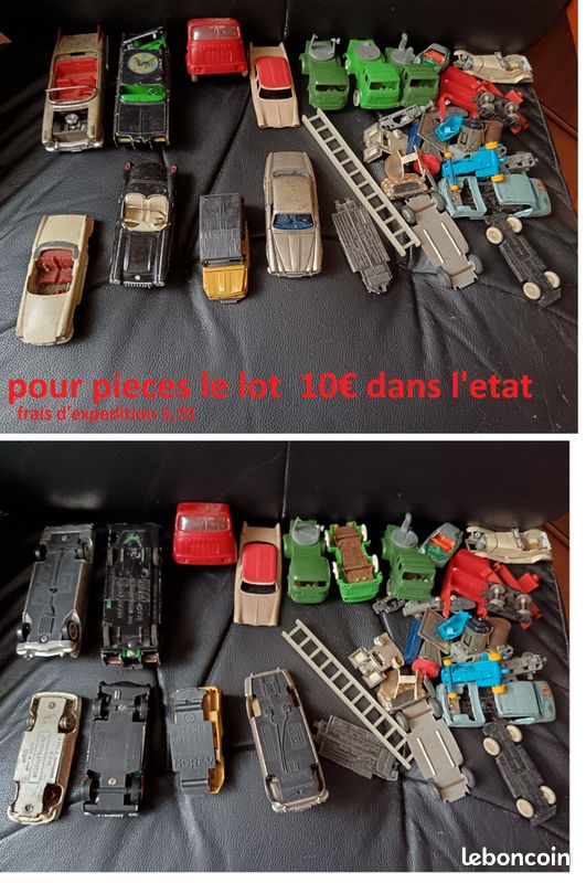 Vente COLLECTION DE PETITES VOITURES - DINKY TOYS - SOLIDO - MATCHBOX