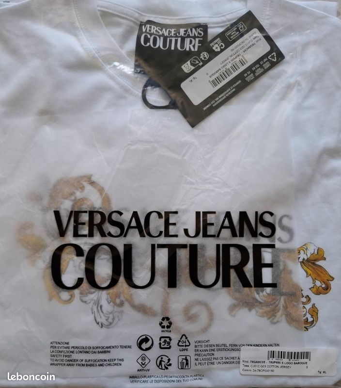 T shirt versace Vêtements