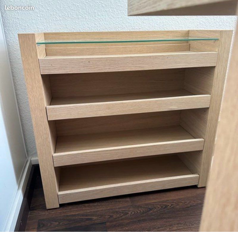 Lit et étagère tête de lit malm ikea (image 2)