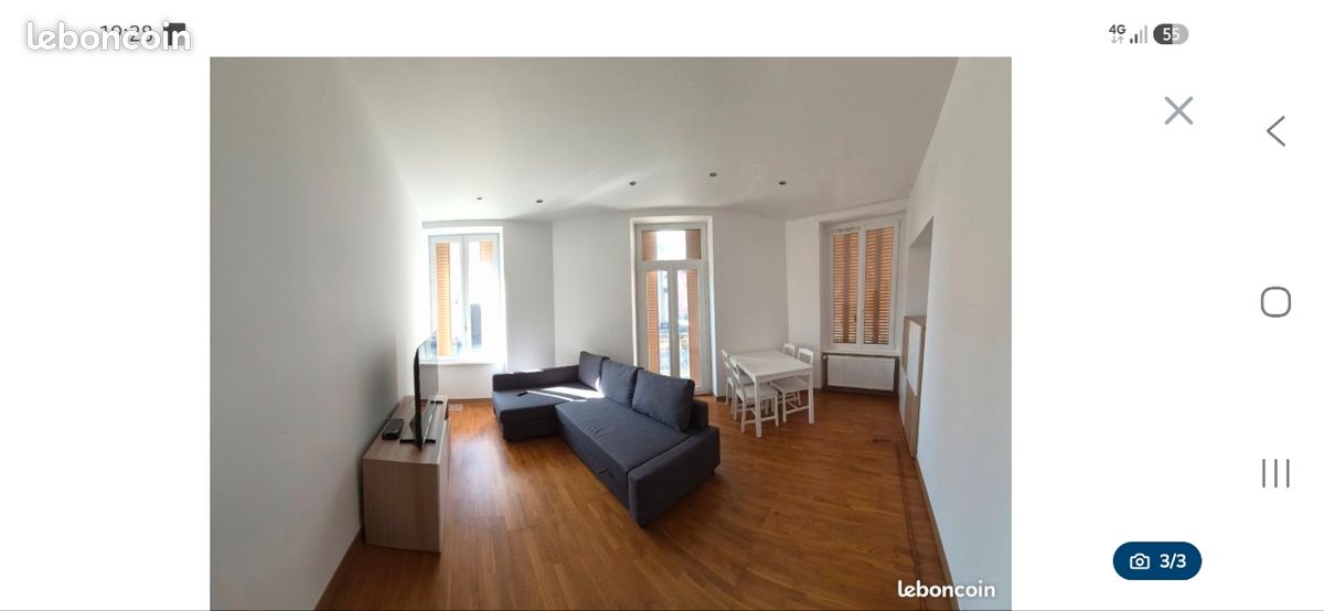 Appartement 3 pièces 66 m² · à Belfort · 66 m² · 695 €/mois
