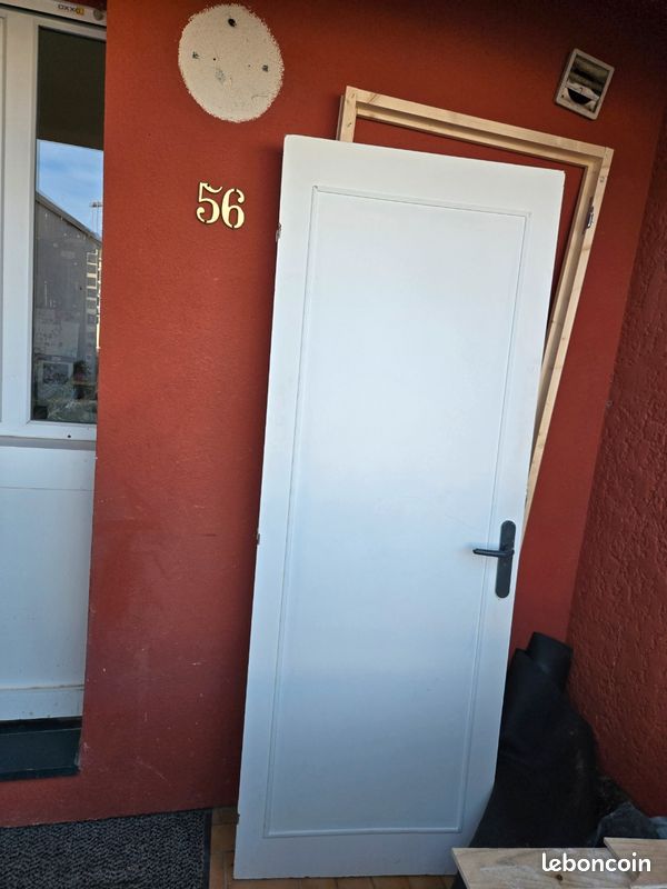Porte 73 cm blanche (image 2)