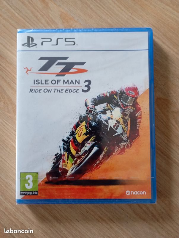 Jeu PS5 - TT Isle Of Man 3 - Ride On The Edge - Neuf sous blister - PlayStation 5 (image 1)