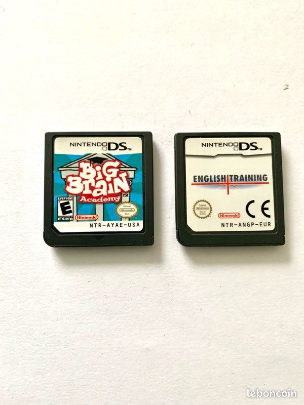 Lot de 2 jeux Nintendo ds sans boite (image 1)