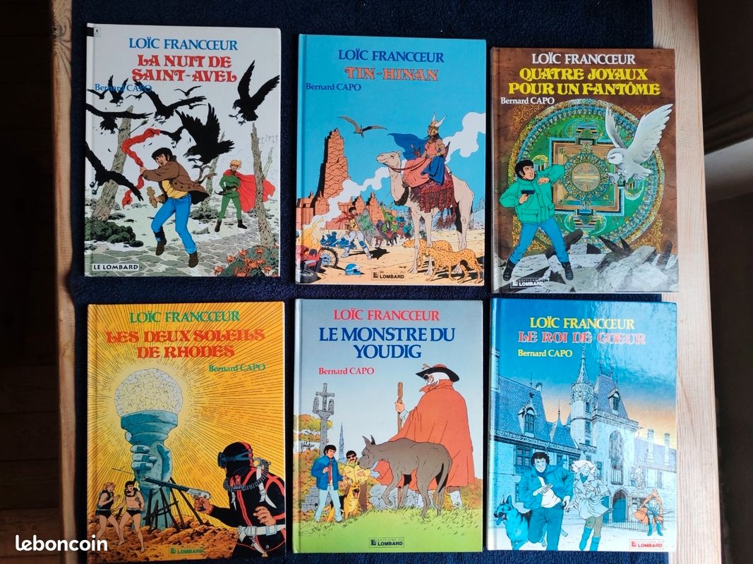 Bds Loïc Francoeur - série complète eo tomes 1 à 6 (image 1)
