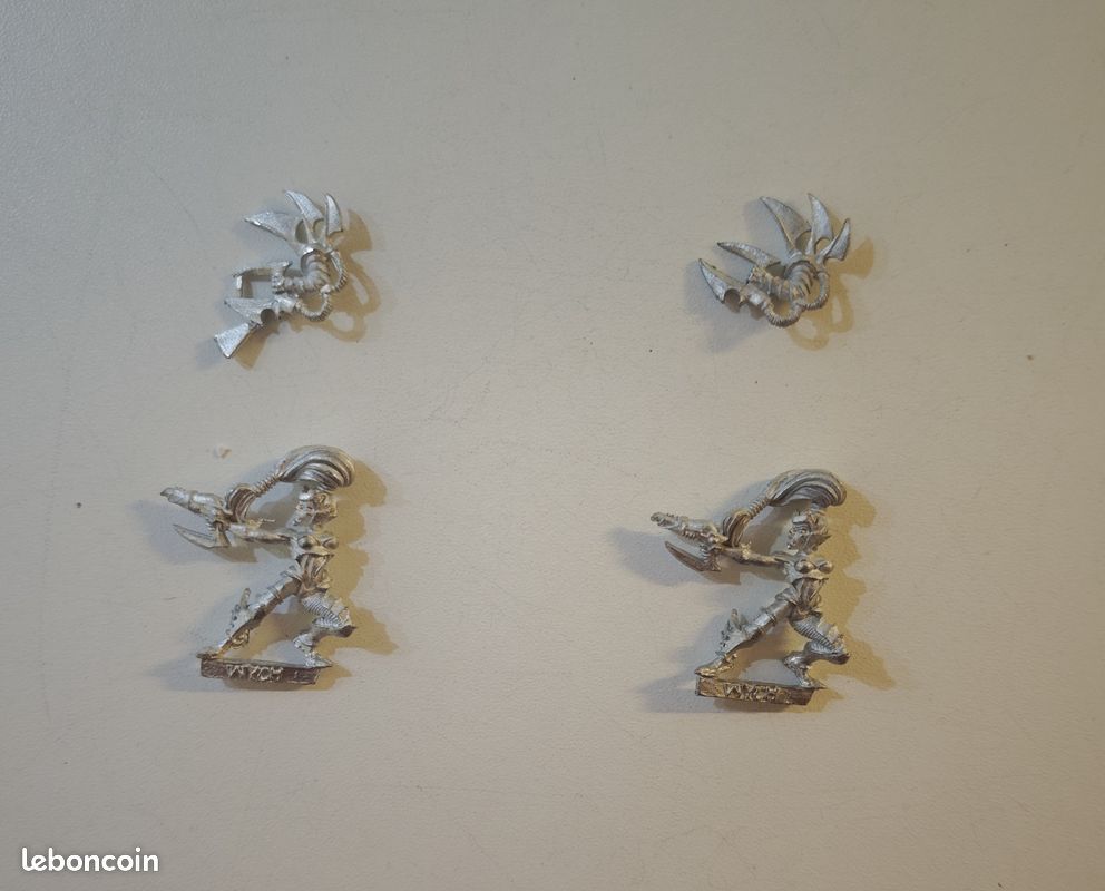 Warhammer 40K eldars noirs/drukhari wych métal 3 (image 1)