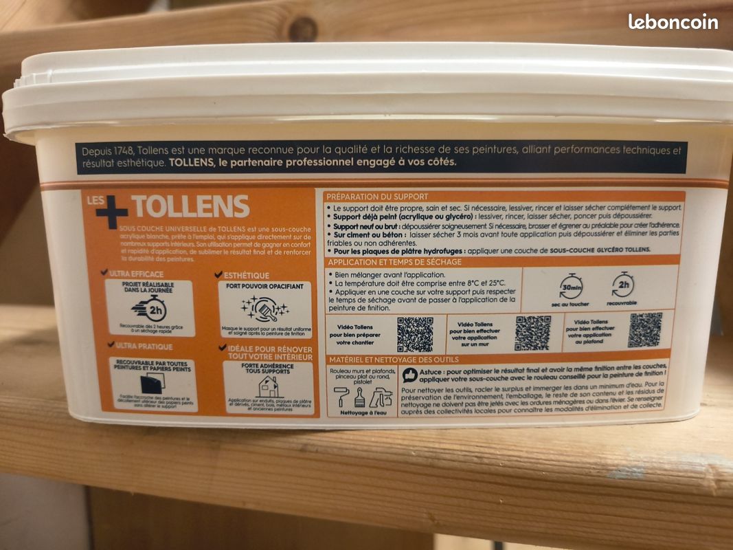 Sous couche universelle Tollens (image 2)