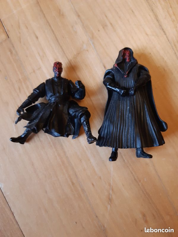 Lot de 2 figurine star wars Dark Maul Hasbro (image 1)
