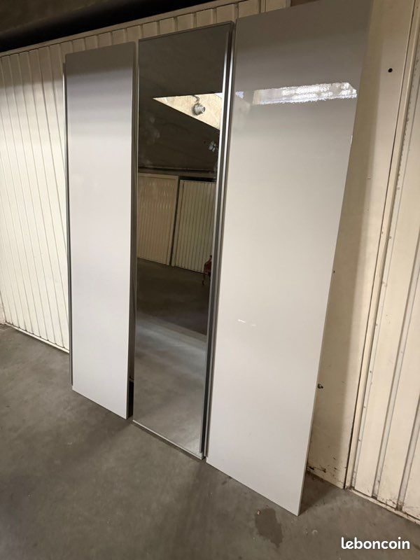 Lot de 3 portes IKEA Pax 50x199 (image 3)