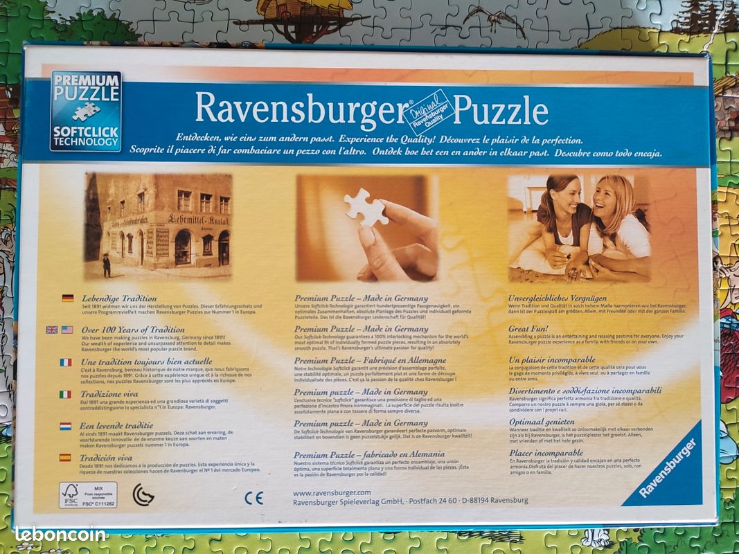 Puzzle 500 pièces. Astérix au village. Ravensburger (image 7)