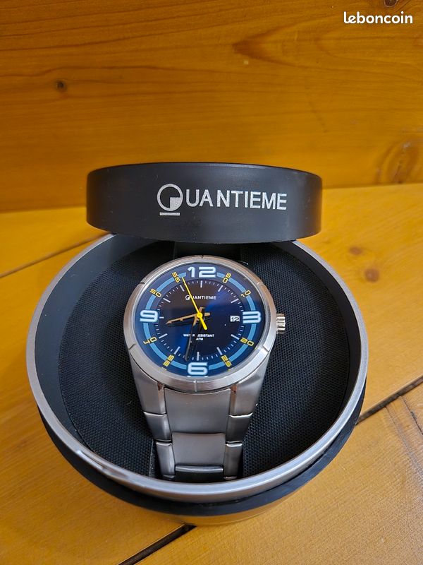 Montre Quantieme Inox Homme Montres Bijoux