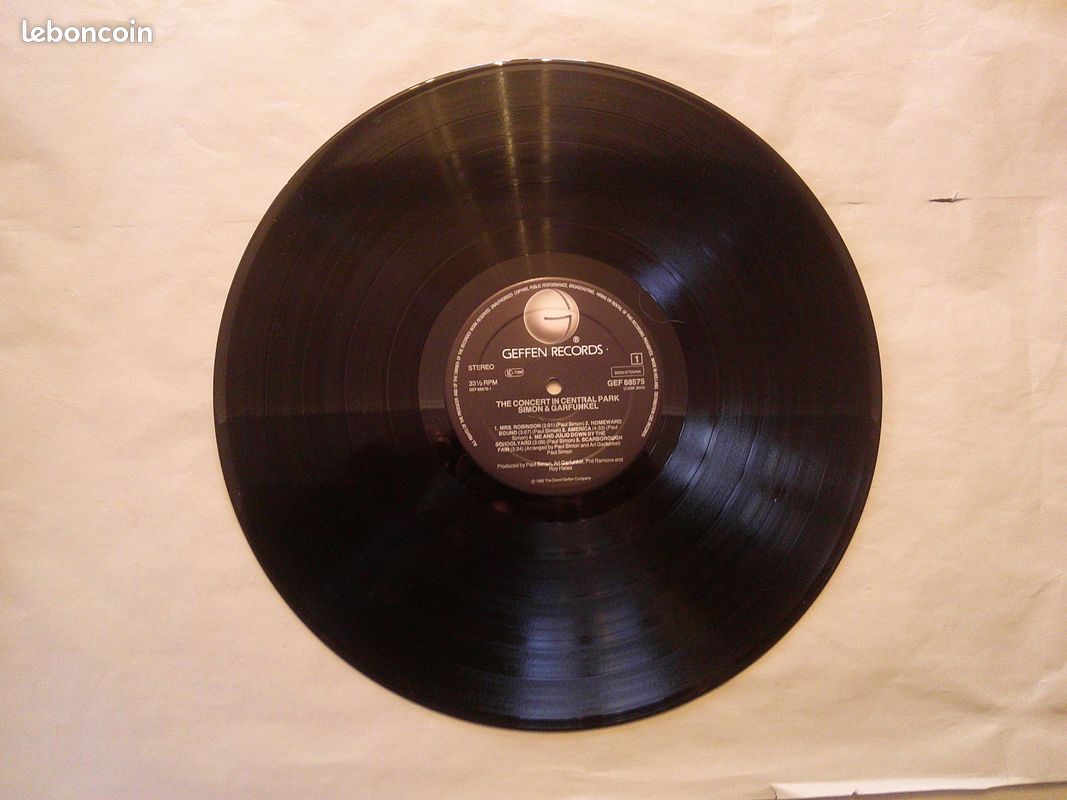 Double 33 T Vinyle "SIMON AND GARFUNKEL" " THE CONCERT IN CENTRAL PARK" (image 5)