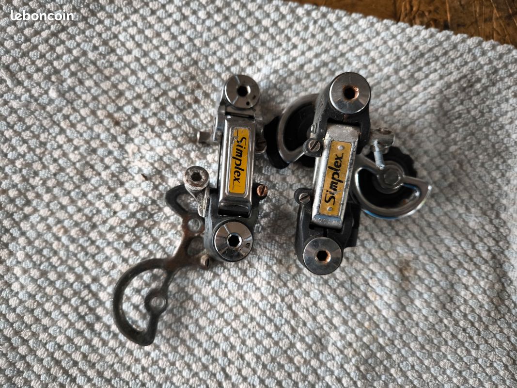 Dérailleur Vélo Ancien Simplex – Pour Vélo De Course – Fabrication Française
