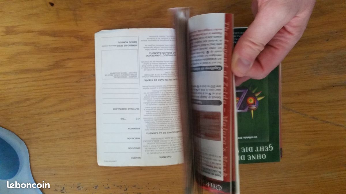 • Livret manuel d instruction notice original ZELDA Majora s Mask - Nintendo 64 N64 (image 6)