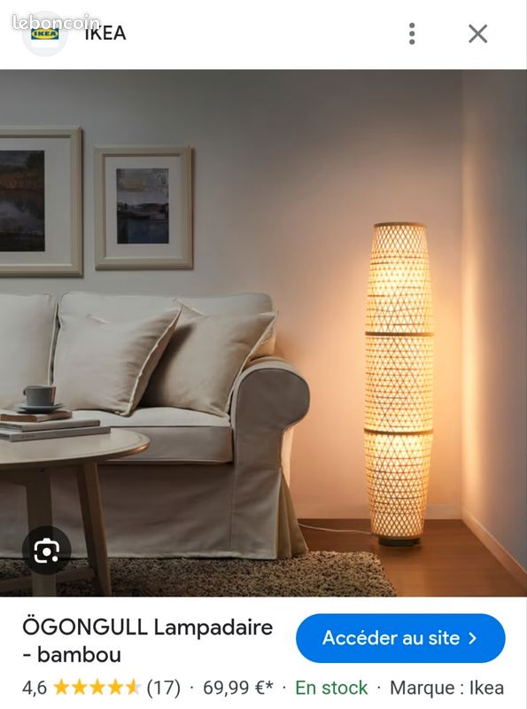 Lampe Ikea sur pieds (image 3)