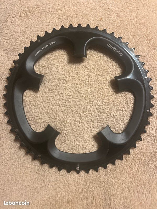 Jeu De Plateaux Triple Vintage Shimano SG - 52T, 42T, 30T - 130BCD Et 74BCD - Pour Vélo De Route