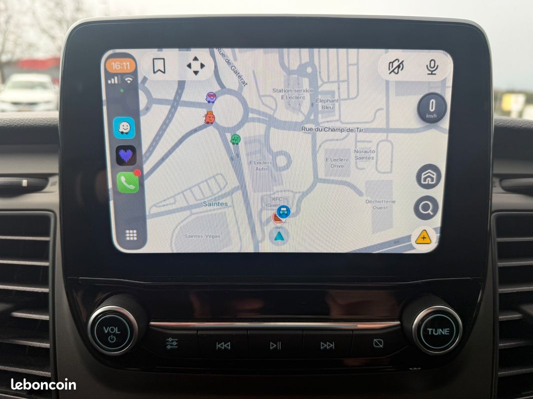 Ford transit custom fourgon 270 2.0 tdci 130 l1h1 limited / carplay / camera de recul / attelage (image 10)