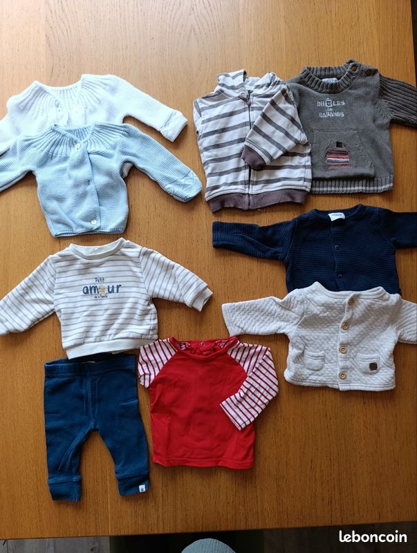 Vêtements bébé garçon 1 mois (image 1)
