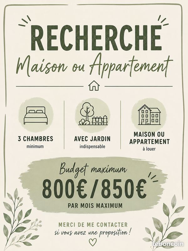 Maison 4 pièces 80 m² · à Châlons-en-Champagne · 80 m² · 850 €/mois