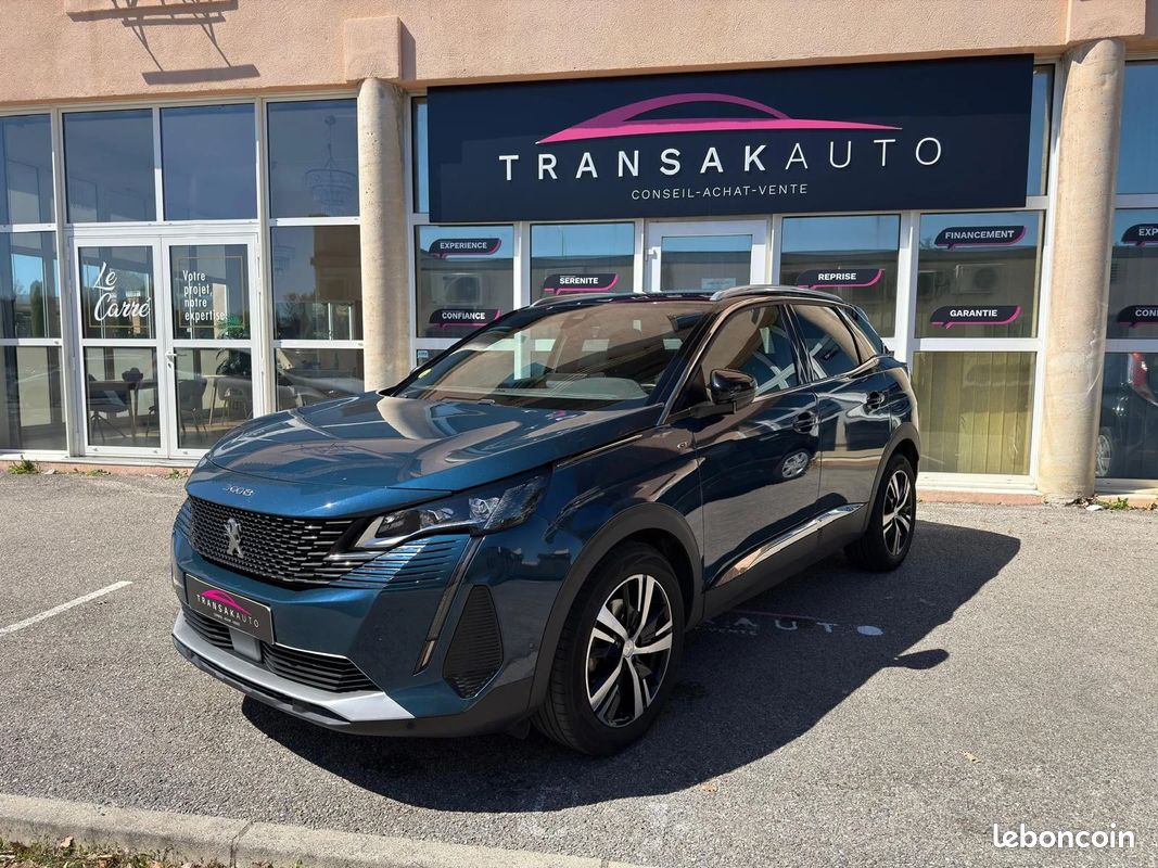 PEUGEOT 3008 BlueHDi 130ch S&S EAT8 GT / TVA RECUP / 1ER MAIN (image 1)