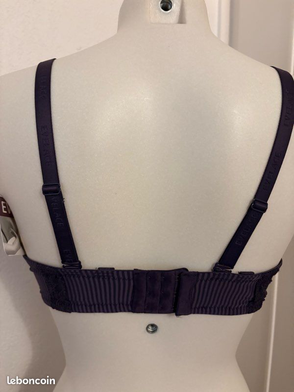 Soutien-gorge Eva Secret Violet – Taille 95 C – Neuf Avec Étiquettes