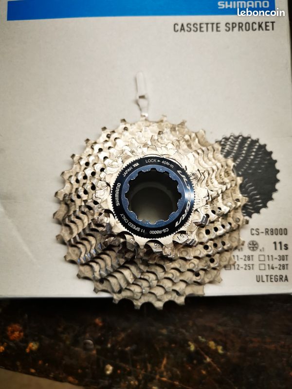 SHIMANO CS-R8000 ULTEGRA Cassette 11 vitesses 11-28T pour vélo *NEUF