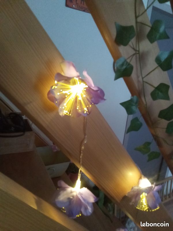 Guirlande lumineuse fleurs (image 3)