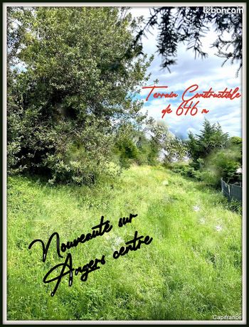 Terrain 645 m² Angers