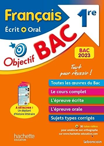 Français objectif bac 1ere (image 1)