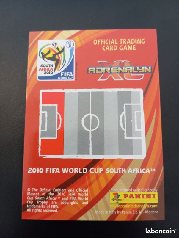 Une carte Peter Pekarik - Album Panini World Cup Afrique du Sud 2010 Adrenalyn (image 2)