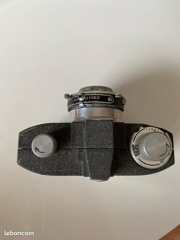 Appareil photo ancien argentique bi objectif SEM OREC SOM
