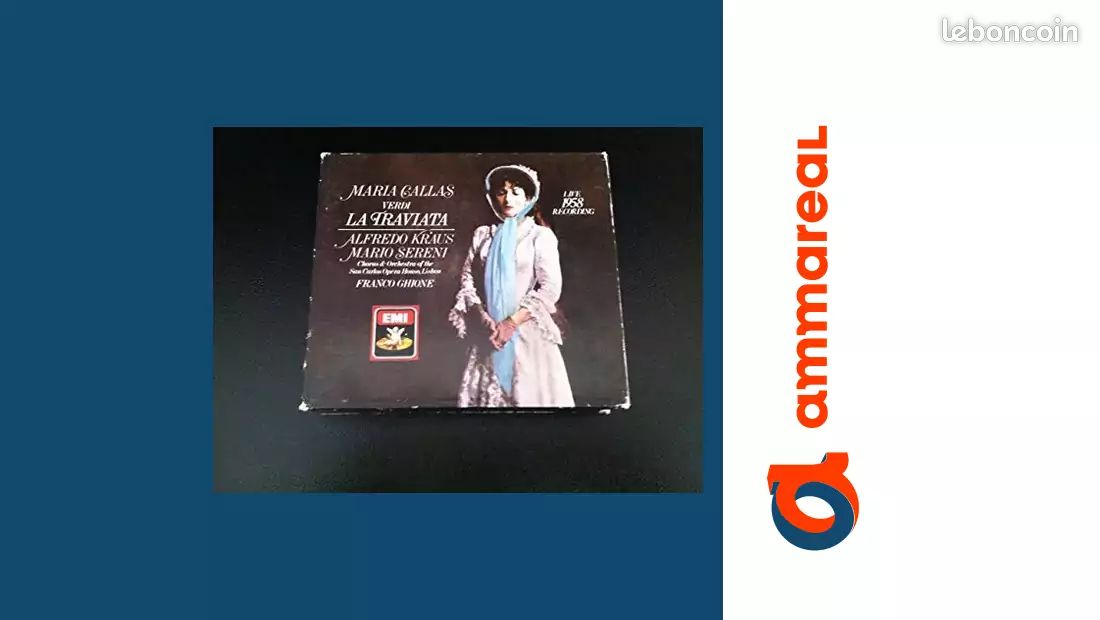 Verdi: La Traviata (Complete opera), Maria Callas, Alfredo Kraus (UK Import) - Giuseppe Verdi, Ma... (image 1)