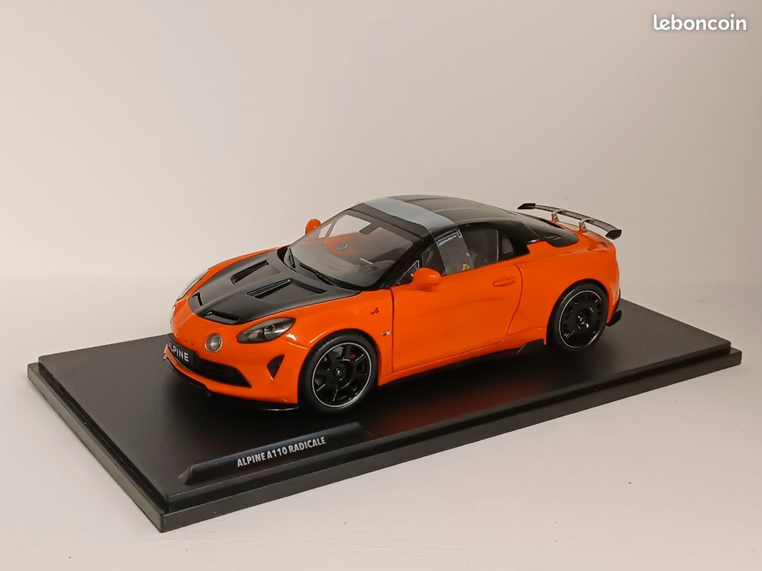 Solido Alpine A110 Radicale 2024 1:18 orange cobalt (S1801629) en solde
