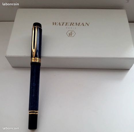 Stylo Bille/Roller Waterman Patrician Bleu Lapis Lazuli - Neuf De Stock (K377) - Boîte Sur Demande