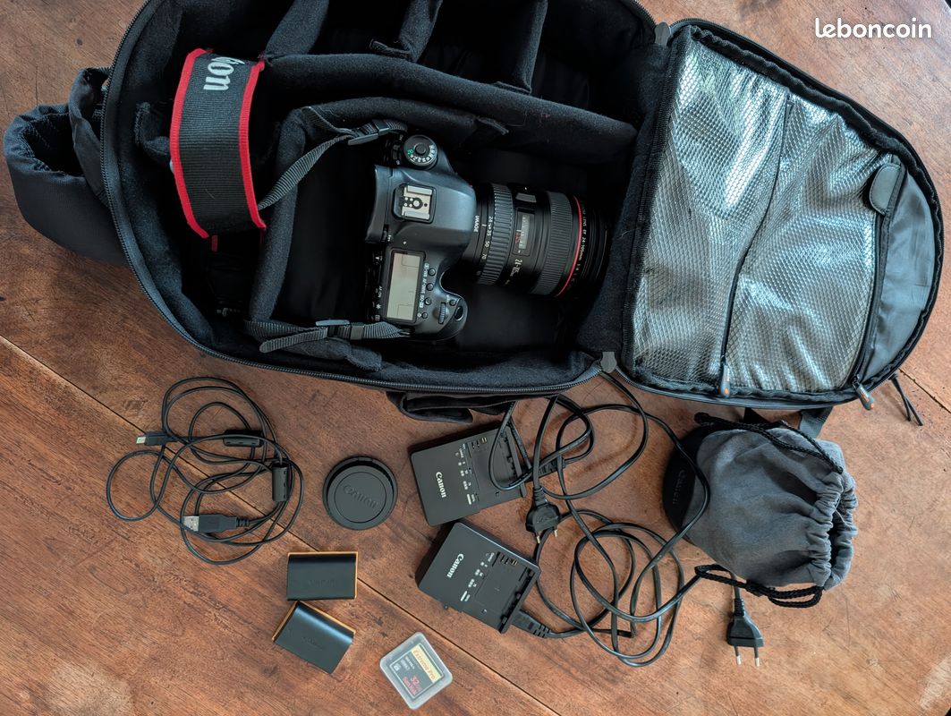 📸 Canon 5D Mark III + 24-105 mm + accessoires – Excellent état - photo&video (image 1)