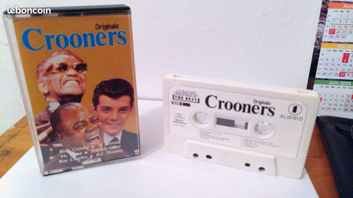 Originals Crooners - Grosby - Jarreau - Laine - Charles - Thomas - k7- ALW510 (image 1)