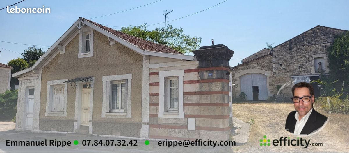 Maison 3 pièces 70 m² · à Rouillac · 70 m² · 93 000 €