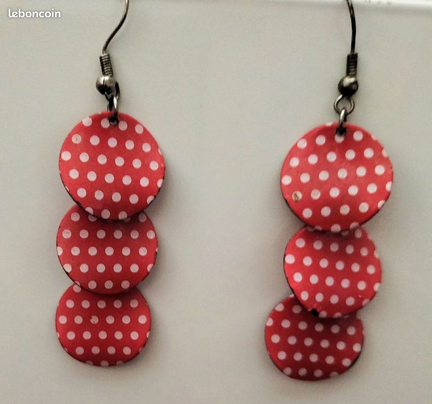 Boucles d'oreilles pendentif (image 3)