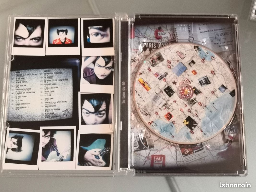 Lot du DVD et du CD " Le tour de M " 2001 (image 9)
