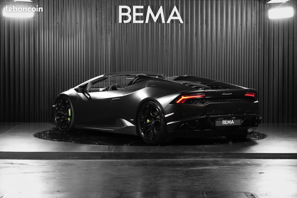 LAMBORGHINI HURACÁN SPYDER LP610-4 V10 610cv | Malus payé | Lift | Freins céramique | Suspension magnéto | À partir de 1689/mois (image 3)