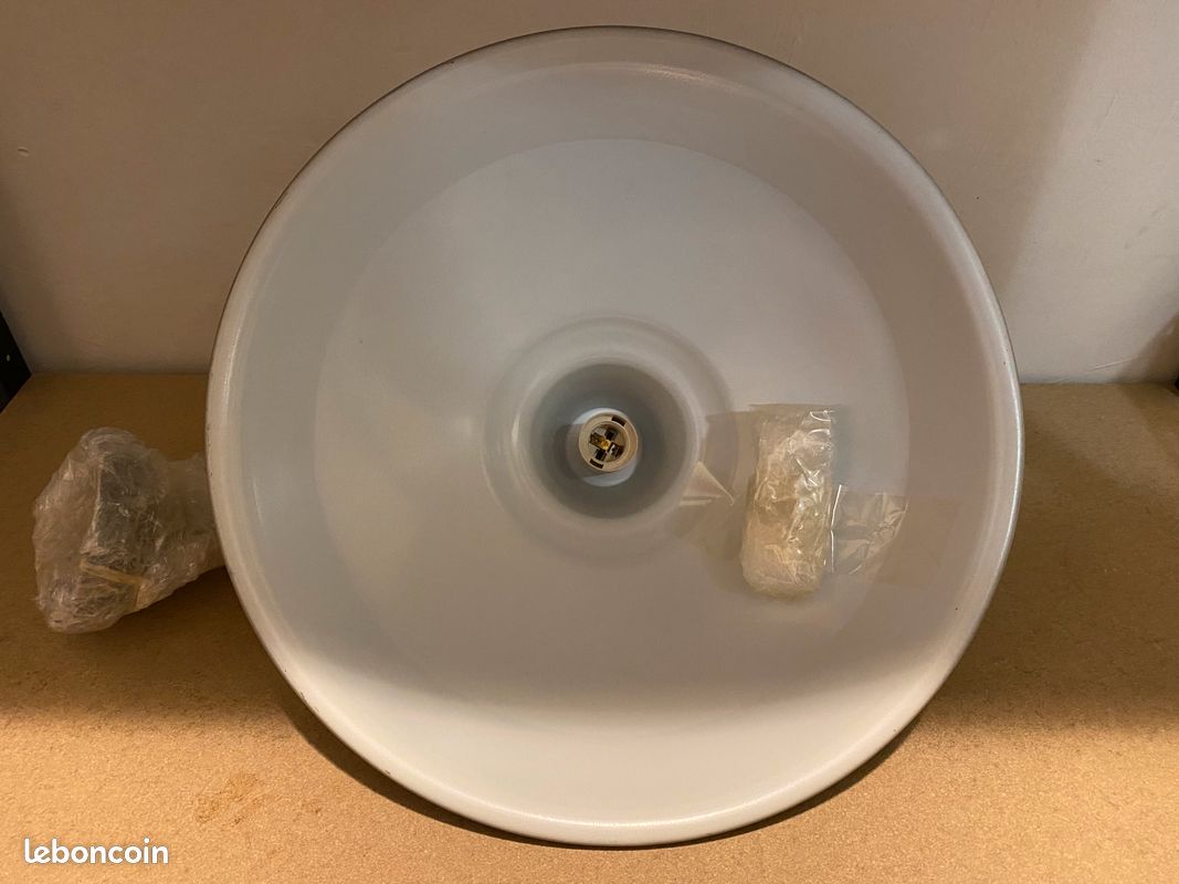 Lampe plafonnier gris cuisine/salle de bain (image 2)