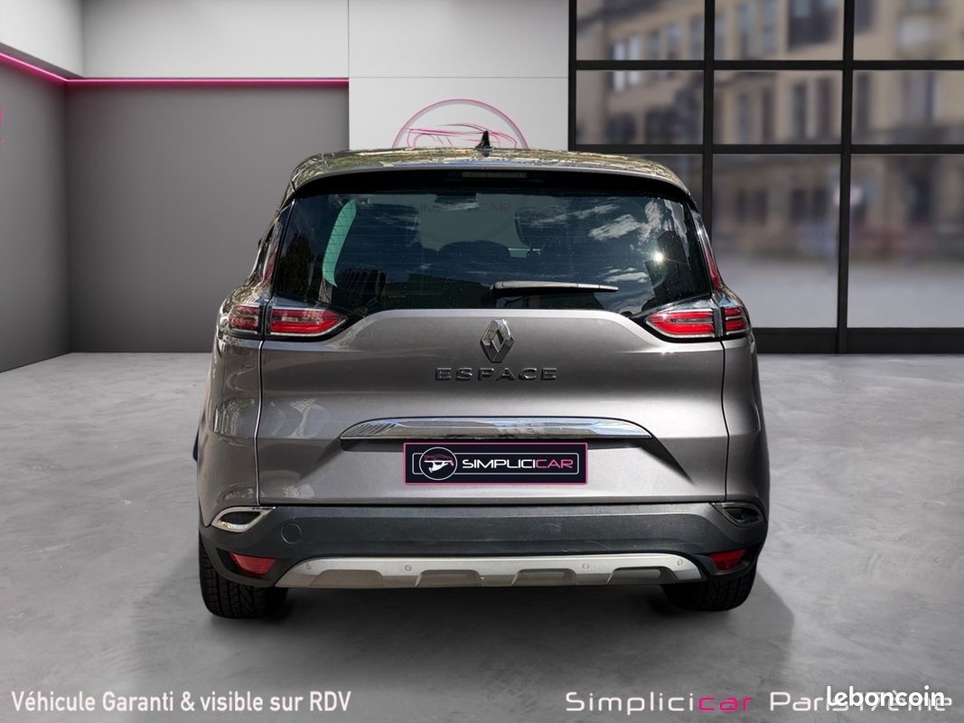 RENAULT ESPACE V dCi 160 Energy Twin Turbo Initiale Paris 7 places EDC sieges ventiles toit panoramique park assist e (image 9)