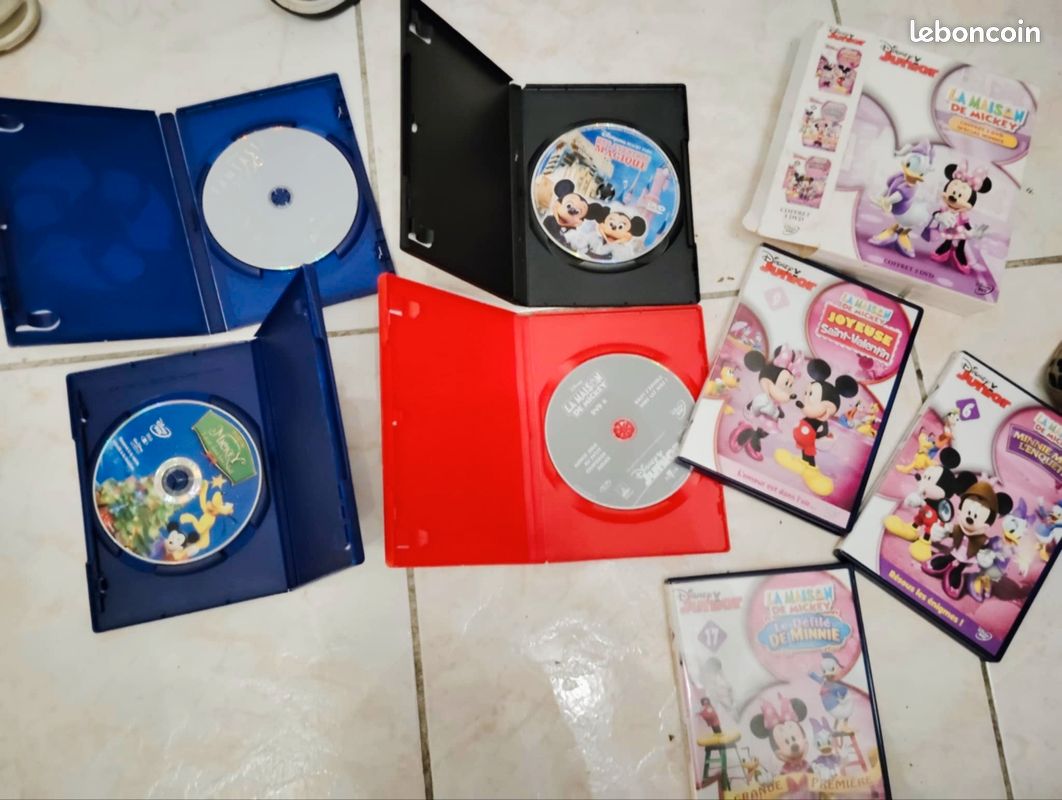Lot 7 dvd Mickey & disneyland maison (image 2)